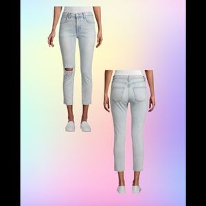 NWT Current/Elliott The Vintage Cropped Slim